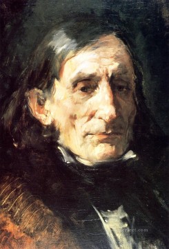  Duveneck Oil Painting - The Music Master portrait Frank Duveneck